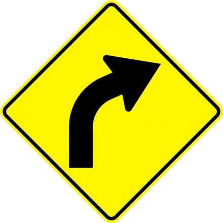 Right Curve Symbol | Decker Supply