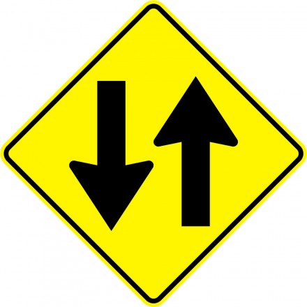 Two Way Traffic Symbol | Decker Supply